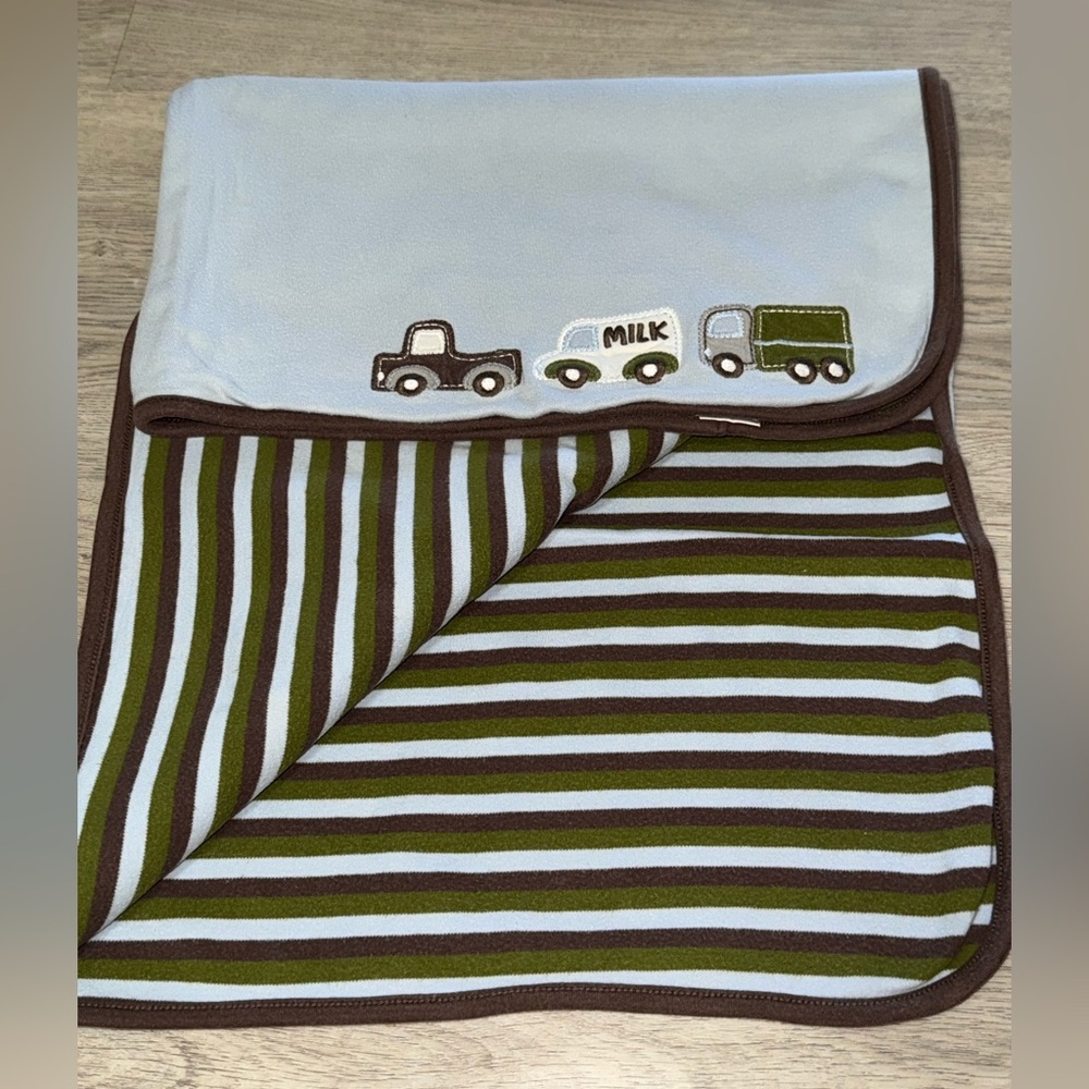 Gymboree Baby Blanket - Delivery Trucks